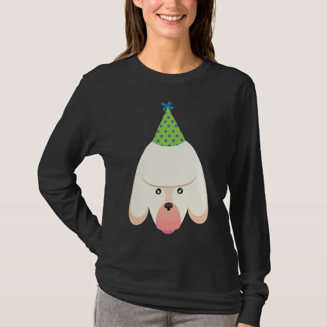 Camiseta Fiesta Poodle (Anverso)