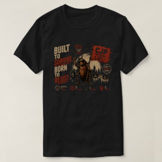 Camiseta Fiesta Popular de Cucarachas - Gráfico Construido