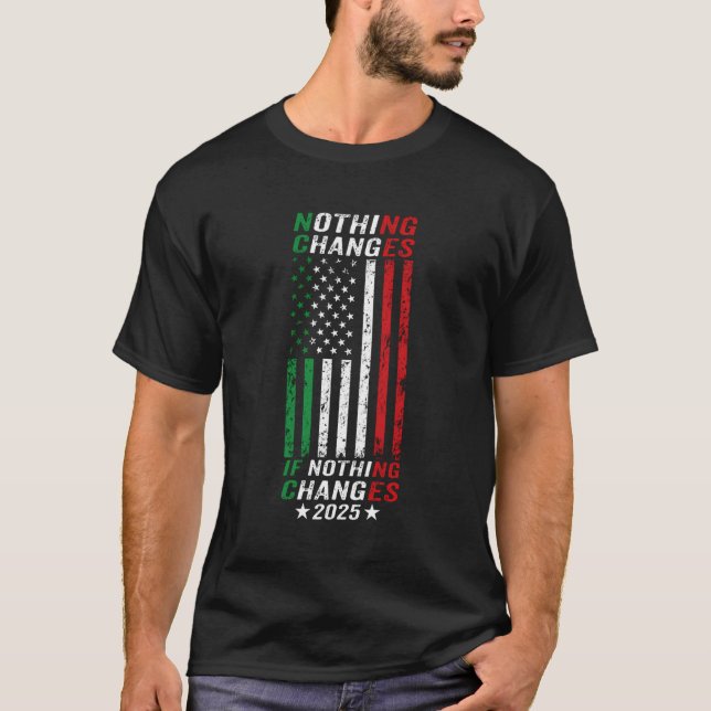 Camiseta Fiesta por el Día Cesar Chávez Bandera De Ee.Uu. (Anverso)