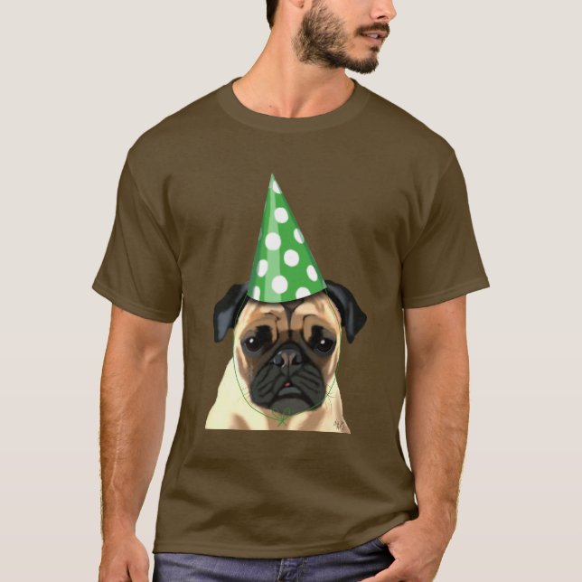 Camiseta Fiesta Pug (Anverso)