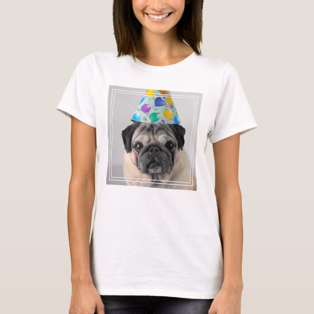 Camiseta Fiesta Pug (Anverso)