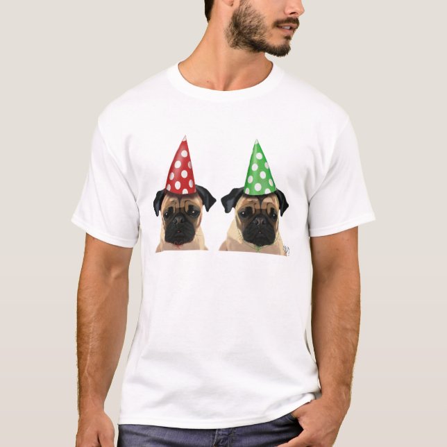 Camiseta Fiesta Pugs Pair (Anverso)