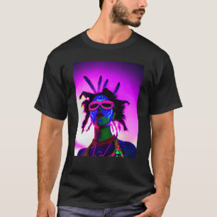 Camiseta Fiesta Rave Psicodélico EDM Trance Club DJ Neon 9