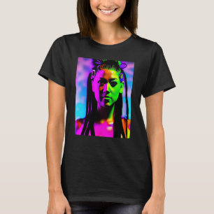 Camiseta Fiesta Rave Psychedelic EDM Trance Club DJ Neon 5