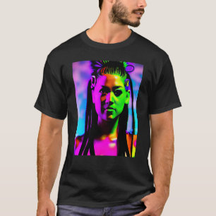 Camiseta Fiesta Rave Psychedelic EDM Trance Club DJ Neon 5