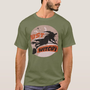 Camiseta Fiesta Retro de Brujas de Halloween