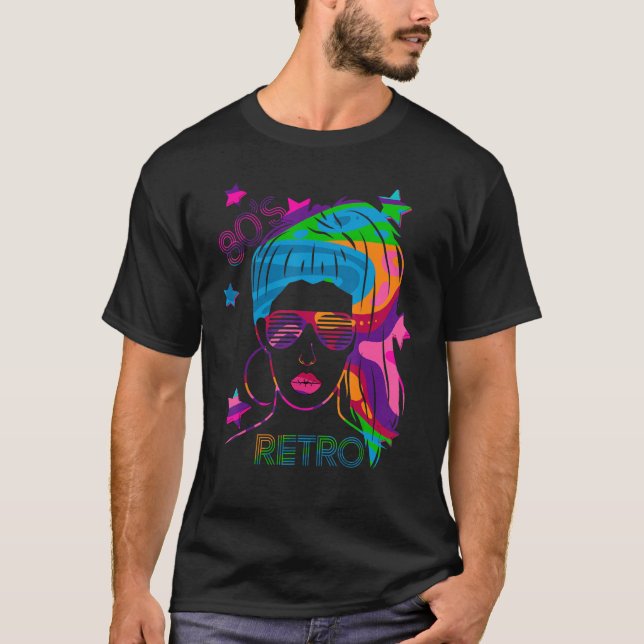 Camiseta fiesta Retro Disco Funky Retro 80 (Anverso)