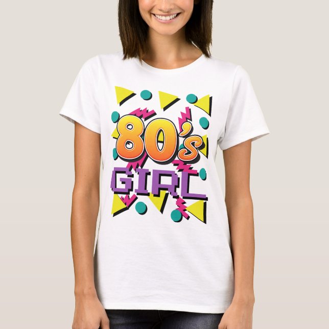 Camiseta Fiesta retro vintage Chica (Anverso)
