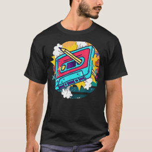 Camiseta fiesta retro vintage de 80 y 90 c
