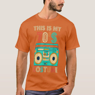Camiseta fiesta retro vintage de los años 70