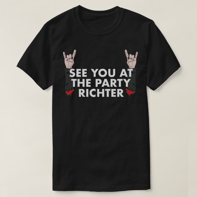 Camiseta Fiesta Richter (Diseño del anverso)