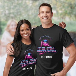 Camiseta Fiesta Rockin Vaporwave