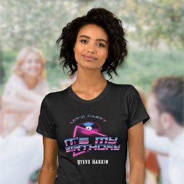 Camiseta Fiesta Rockin Vaporwave