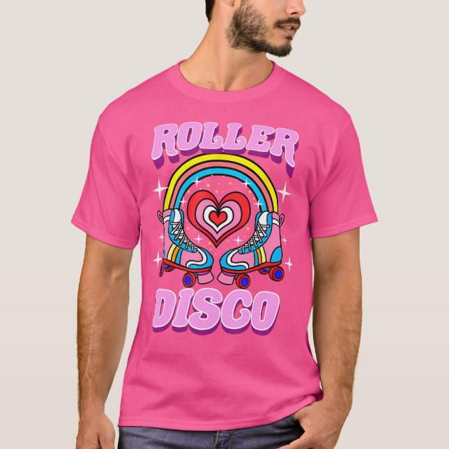 Camiseta Fiesta Roller Disco 70S (Anverso)