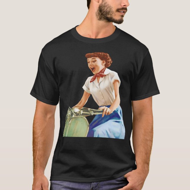 Camiseta Fiesta romana - Sylvia Scarlett (Anverso)