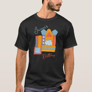 Camiseta Fiesta Saltarina Inflables Coloridos Cumpleaños