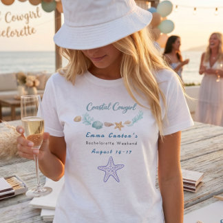 Camiseta Fiesta semanal de despedida de soltera Cowgirl Coa