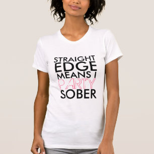 Camiseta fiesta sobrio