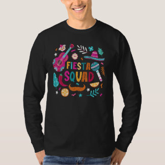 Camiseta Fiesta Squad Cinco De Mayo Mexican Party Matching