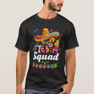 Camiseta Fiesta Squad Cinco De Mayo Tee Fiesta Mexicano Cin