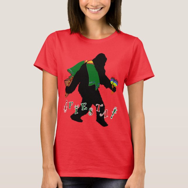 Camiseta Fiesta Squatchin - Gone Squatchin (Anverso)