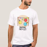 Fiesta subatómico-cles Divertido tema científico