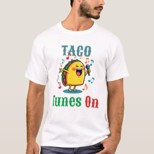 Camiseta Fiesta Taco Canta El Personalizado Taco Mexicano