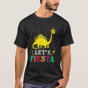Camiseta Fiesta Taco Saurus Cinco De Mayo Dinosaurio Ha