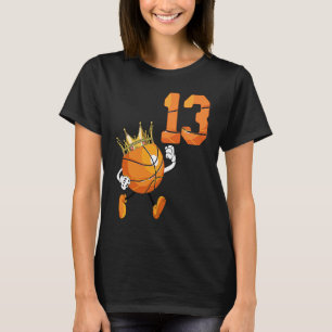 Camiseta Fiesta temática de baloncesto de 13 años