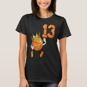 Camiseta Fiesta temática de baloncesto de 13 años