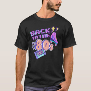 Camiseta Fiesta temática de los años 80 de vuelta a Costu