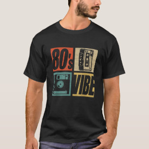 Camiseta Fiesta temática de moda de los años 80 Vibe 1980 8