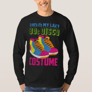 Camiseta Fiesta temática Retro Ochenta Lazy 80 Disstume