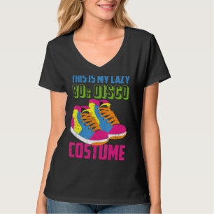 Camiseta Fiesta temática Retro Ochenta Lazy 80 Disstume