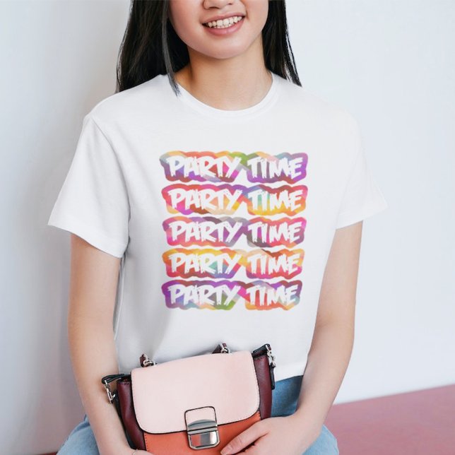 Camiseta Fiesta tiempo Bachelorette Party (Subido por el creador)