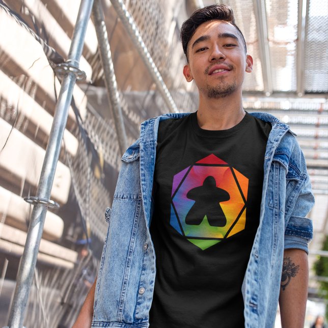 Camiseta Fiesta Time Meeple Mens Shirt (Subido por el creador)