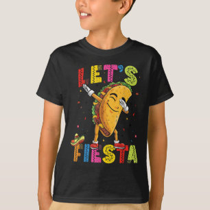 Camiseta Fiesta Toco Mexicano Dabbing Poncho Cinco De M