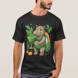 Camiseta Fiesta Tropical de Piscina del Día de San Patricio
