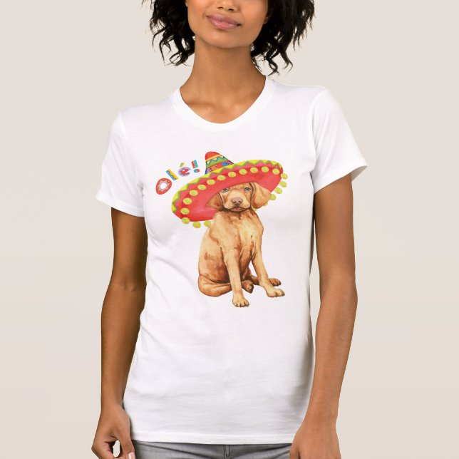 Camiseta Fiesta Vizsla T-Shirt (Anverso)