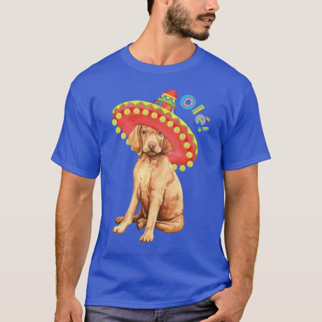 Camiseta Fiesta Vizsla T-Shirt (Anverso)