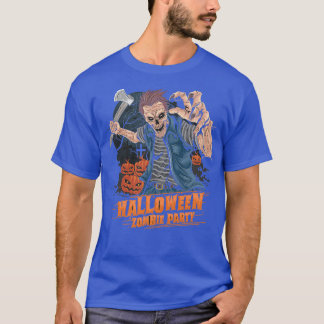 Camiseta Fiesta Zombie de Halloween