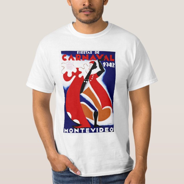 Camiseta Fiestas de Carnaval ~ Montevideo (Anverso)