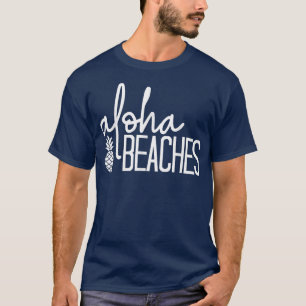 Camiseta Fiestas de Despedida de Soltera en Playas Aloha Cu