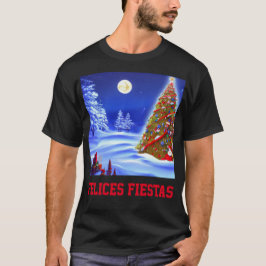 Camiseta fiestas de navidad