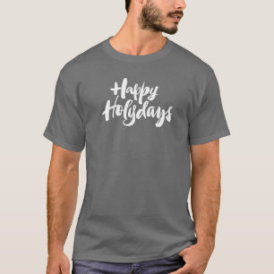 Camiseta Fiestas de Navidades cristianos felices