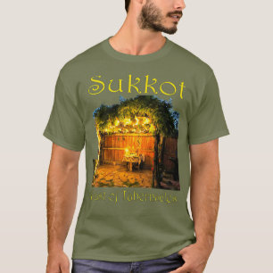 Camiseta Fiestas de otoño hebreas Sukkot Tabernacles Booth