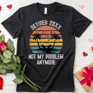 Camiseta Fiestas de Retiro Retro Hombres Retiradas 2025