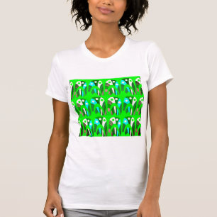 Camiseta Fiestas de verano verdes bonitas de moda