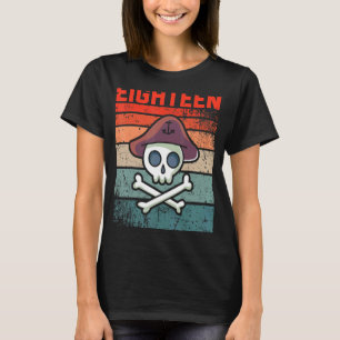 Camiseta fiestas piratas de 18 años  Chicas de niños de 18 