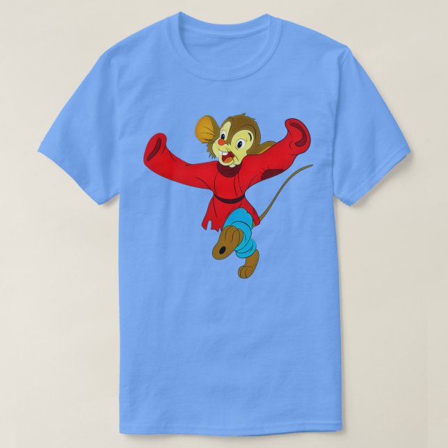 Camiseta Fievel Una Cola Estadounidense  (Diseño del anverso)
